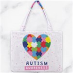 pink autism awareness Mini Tote Bag