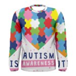 pink autism awareness Men s Long Sleeve Tee