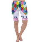 pink autism awareness Cropped Leggings 