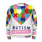 pink autism awareness Men s Sweatshirt