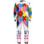 pink autism awareness OnePiece Jumpsuit (Men)