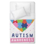 pink autism awareness Duvet Cover (Single Size)