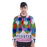 pink autism awareness Wind Breaker (Men)