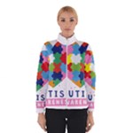 pink autism awareness Winter Jacket