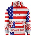 Memorial Day Grunge Men s Pullover Hoodie