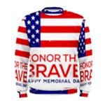 Memorial Day Grunge Men s Sweatshirt