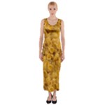 Macaroni  Fitted Maxi Dress