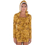 Macaroni  Women s Long Sleeve Hooded T-shirt