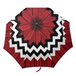 Black Lodge Chevron Folding Umbrella