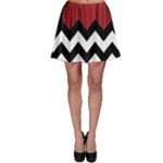 Black Lodge Chevron Skater Skirt