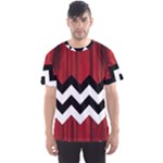 Black Lodge Chevron Men s Sports Mesh Tee