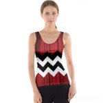 Black Lodge Chevron Tank Top