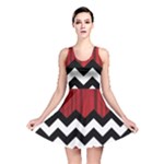 Black Lodge Chevron Reversible Skater Dress