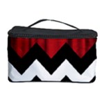 Black Lodge Chevron Cosmetic Storage Case