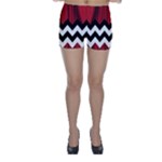 Black Lodge Chevron Skinny Shorts