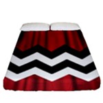 Black Lodge Chevron Fitted Sheet (King Size)