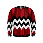 Black Lodge Chevron Kids  Sweatshirt