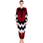 Black Lodge Chevron OnePiece Jumpsuit (Ladies)