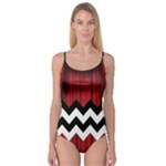 Black Lodge Chevron Camisole Leotard 