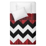 Black Lodge Chevron Duvet Cover Double Side (Single Size)