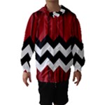 Black Lodge Chevron Hooded Wind Breaker (Kids)