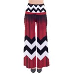 Black Lodge Chevron Women s Chic Palazzo Pants 