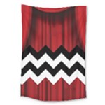 Black Lodge Chevron Large Tapestry