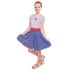 Kids  Short Sleeve Dress 