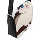 Flap Closure Messenger Bag (L) 