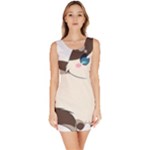 Ragdoll Cat for Life Sleeveless Bodycon Dress