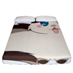 Ragdoll Cat for Life Fitted Sheet (Queen Size)