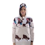 Ragdoll Cat for Life Hooded Wind Breaker (Women)