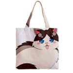 Ragdoll Cat for Life Zipper Grocery Tote Bag