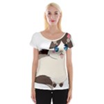 Ragdoll Cat for Life Cap Sleeve Tops