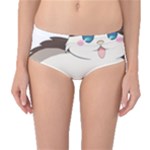 Ragdoll Cat for Life Mid-Waist Bikini Bottoms