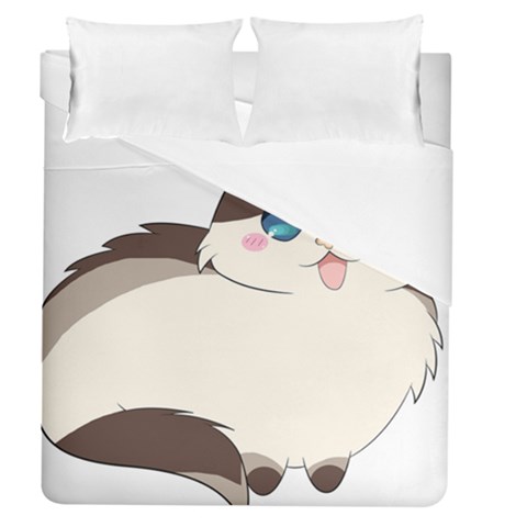 Ragdoll Cat for Life Duvet Cover (Queen Size) from ArtsNow.com