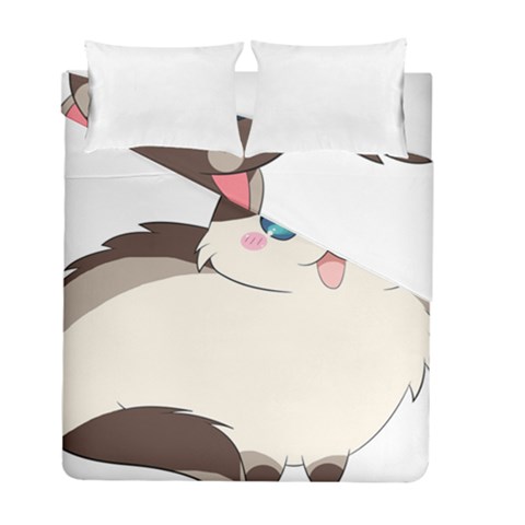 Ragdoll Cat for Life Duvet Cover Double Side (Full/ Double Size) from ArtsNow.com