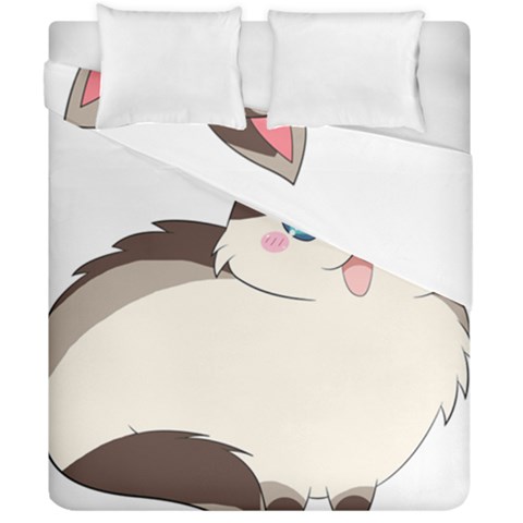 Ragdoll Cat for Life Duvet Cover Double Side (California King Size) from ArtsNow.com