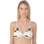 Ragdoll Cat for Life Reversible Tri Bikini Top