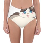 Ragdoll Cat for Life Reversible High-Waist Bikini Bottoms