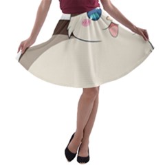 A-line Skater Skirt 