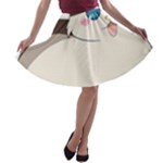 Ragdoll Cat for Life A-line Skater Skirt