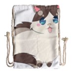 Ragdoll Cat for Life Drawstring Bag (Large)