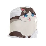 Ragdoll Cat for Life Drawstring Pouches (Extra Large)