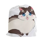 Ragdoll Cat for Life Drawstring Pouches (XXL)