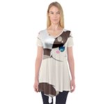 Ragdoll Cat for Life Short Sleeve Tunic 