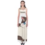 Ragdoll Cat for Life Empire Waist Maxi Dress