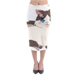 Ragdoll Cat for Life Midi Pencil Skirt