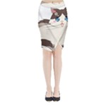 Ragdoll Cat for Life Midi Wrap Pencil Skirt