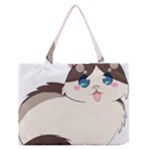 Ragdoll Cat for Life Medium Zipper Tote Bag